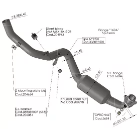Exhaust Leovince Honda X-Adv 750 2017 - 2024