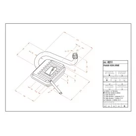 Echappement Leovince Piaggio Vespa Sprint 125 150