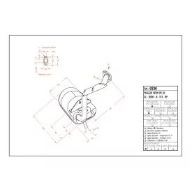 Scarico Leovince Piaggio Vespa HP/PK 50/XL/RUSH/N/FL2