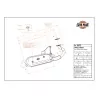 Exhaust Leovince Aprilia SCARABEO 50 Back disc-brake system