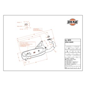 Sportauspuff Leovince Aprilia AE 50