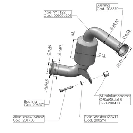 Echappement Leovince Husqvarna VITPILEN 401 2018-2019