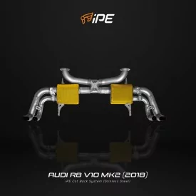 Escape IPE F1 Audi R8 V10 Plus MK2 2017-2019 Sistema Cat-Back