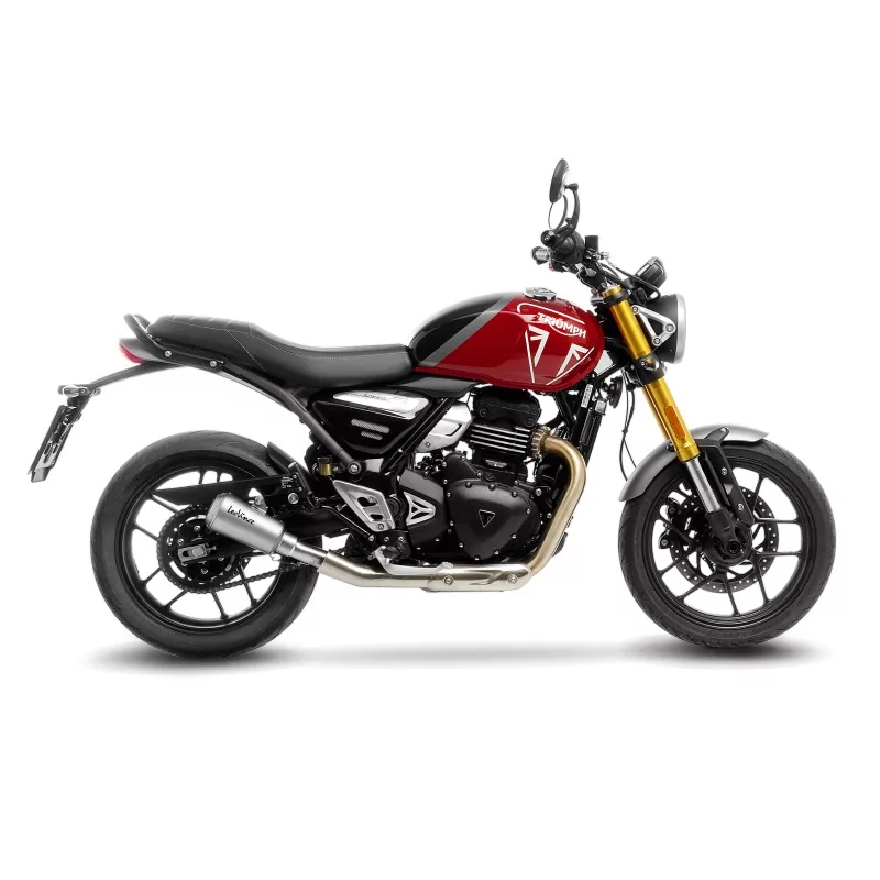 Scarico Leovince Triumph Speed 400 / Scrambler 400 X / XC 2024/2026 Scarico Leovince Triumph Speed 400 / Scrambler 400 X / XC 2024/2026