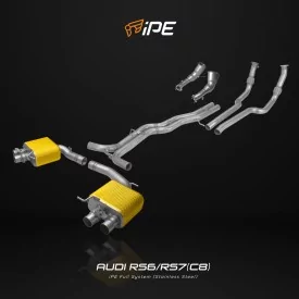 Escape IPE F1 Audi RS6 C8/RS7 C8 2020- Sistema Cat-Back