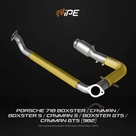 Escape IPE F1 Porsche 718 Boxster/Cayman (982) Downpipe