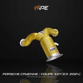 Escape IPE F1 Porsche Cayenne 3.0T/Cayenne Coupe 3.0T (E3, tubo anteriore unilaterale, con PASM, 2024-) Downpipe