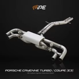 IPE F1 Porsche Cayenne Turbo 4.0T/Cayenne Turbo Coupe 4.0T (E3) Cat Back System