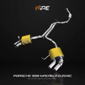Escape IPE F1 Porsche Macan 2.0 (95B) Cat Back System