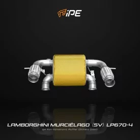 Escape IPE F1 Lamborghini Murciélago LP670-4 SuperVeloce Cat Back System