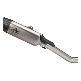 Arrow Aprilia Rsv 4 2021-2026 71004PT Silencieux Pista en titane avec raccord en acier inox