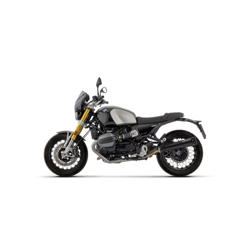 Arrow Bmw R 12 / R 12 nineT 2024-2026 72682RBN Schalldämpfer Rebel Nichrom "Dark" mit "Dark" Aluminium-Kappe Arrow Bmw R 12 / R 12 nineT 2024-2026 72682RBN Schalldämpfer Rebel Nichrom "Dark" mit "Dark" Aluminium-Kappe
