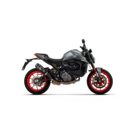 Arrow Ducati Monster 937 71939AKN Silenciador Indy Race aluminio "Dark" con copa carby