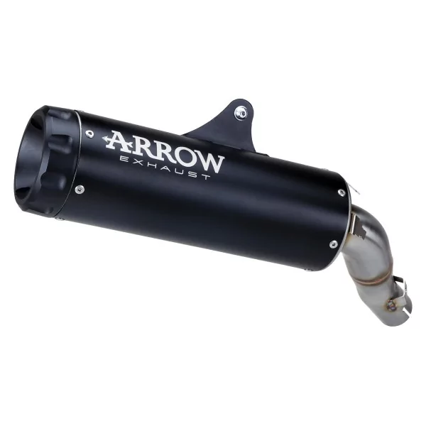 Arrow Honda CMX 500 Rebel 2017 - 2024 74504RBN Rebel Schalldämpfer-Kit mit "Dark" Aluminium-Kappe