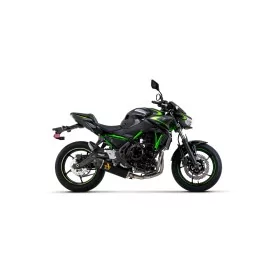 Arrow Kawasaki Ninja 650 2021 - 2023 71937AKNW Komplettkit Indy Race Aluminium "Dark" mit Carby-Kappe