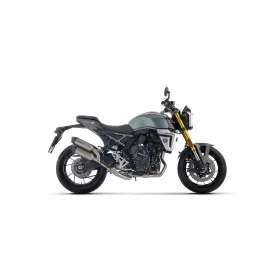 Arrow Suzuki GSX-8T / GSX-8TT 2025-2026 77510PR Komplettkit mit Titan Round-Sil-Schalldämpfern mit Carby-Kappe