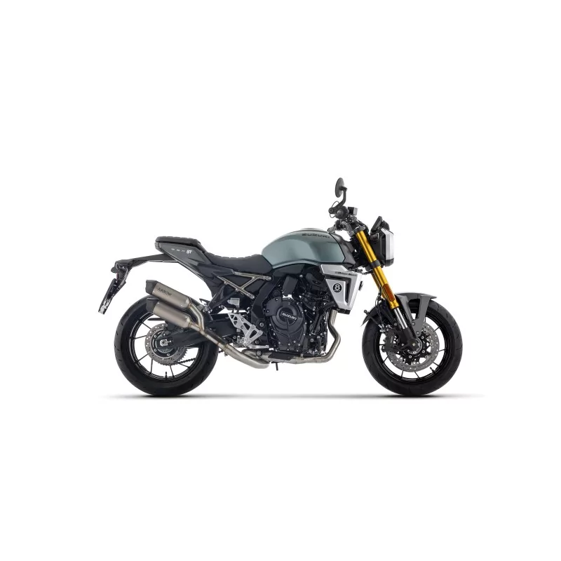 Arrow Suzuki GSX-8T / GSX-8TT 2025-2026 77510PR Kit completo con terminali Round-Sil in titanio con fondello carby Arrow Suzuki GSX-8T / GSX-8TT 2025-2026 77510PR Kit completo con terminali Round-Sil in titanio con fondello carby