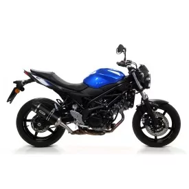 Arrow Suzuki SV 650 2016 - 2024 71846AKN Silencieux Race-Tech aluminium "Dark" avec capuchon carby