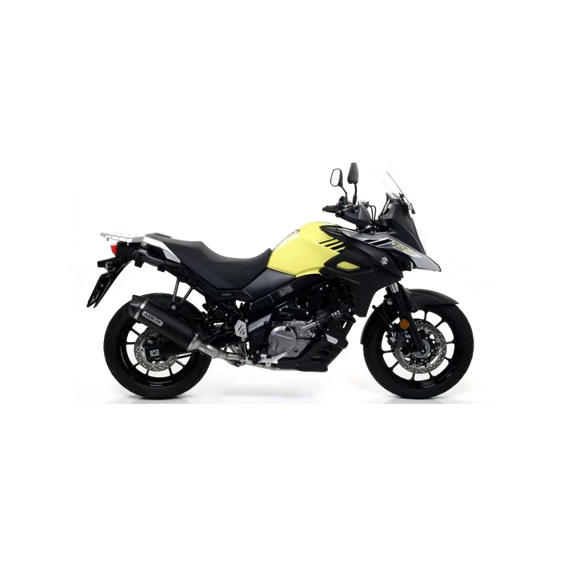 Arrow Suzuki V-Strom 650 2017 - 2020 72622AKN Silencieux Race-Tech aluminium "Dark" avec capuchon carby Arrow Suzuki V-Strom 650 2017 - 2020 72622AKN Silencieux Race-Tech aluminium "Dark" avec capuchon carby