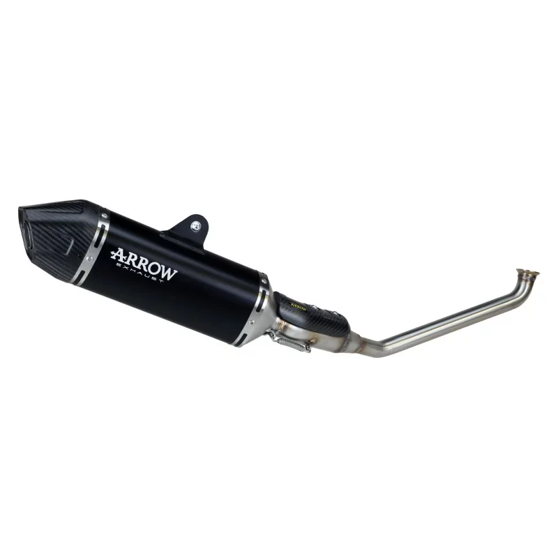 Arrow Zontes 125 G1 - GK - Scrambler 2025-2026 77505AKN Silencieux Icon en aluminium "Dark" Arrow Zontes 125 G1 - GK - Scrambler 2025-2026 77505AKN Silencieux Icon en aluminium "Dark"