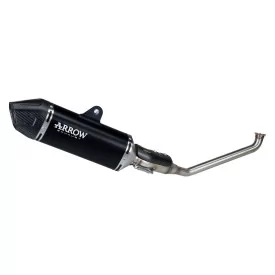 Arrow Zontes 125 U - Urban - Roadster 2025-2026 77505AKN Silencieux Icon en aluminium "Dark"