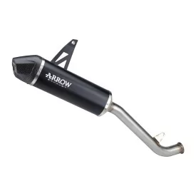 Arrow Zontes ZT703-F 2025-2026 72670AKN Silencieux Indy Race aluminium "Dark" avec capuchon carby