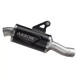 Arrow Bmw R 1300 R / RS 72651AON Silencer Indy Race EVO aluminium "Dark" with stainless steel end cap