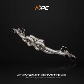 IPE F1 Chevrolet Corvette C8 Stingray Cat Back System mit Klappe