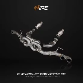 IPE F1 Chevrolet Corvette C8 Stingray Cat Back System sans Valve