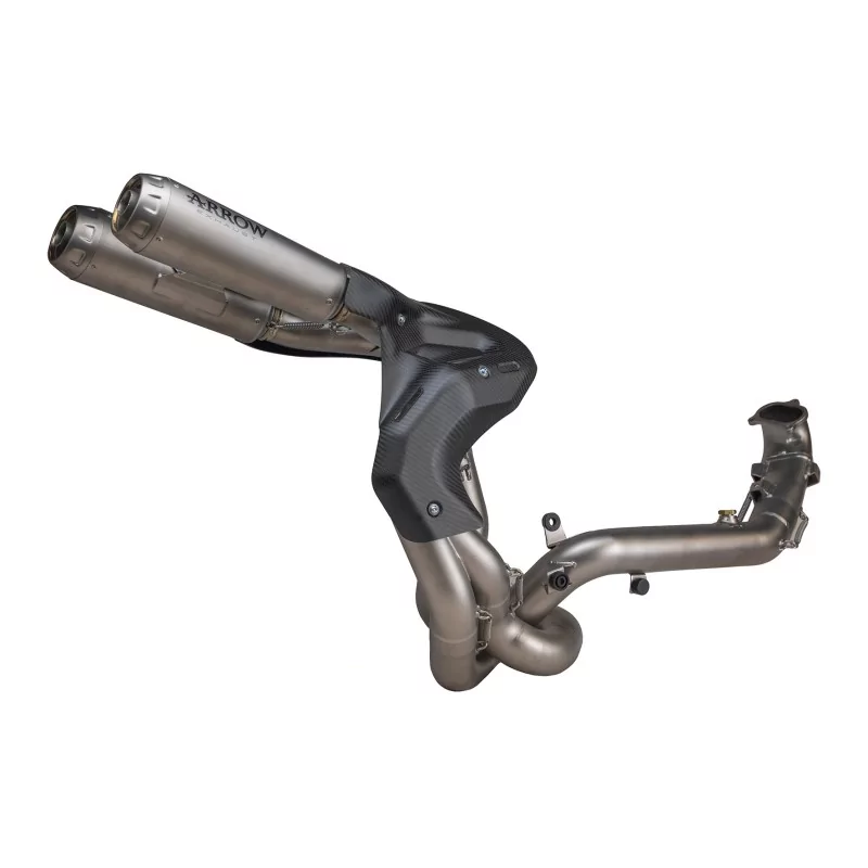Arrow Ducati Streetfighter V2 2022/2024 71239CP - 71239CPR - 71239CPZ Kit complet COMPETITION Full Titanium Arrow Ducati Streetfighter V2 2022/2024 71239CP - 71239CPR - 71239CPZ Kit complet COMPETITION Full Titanium