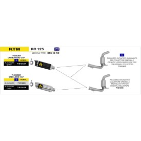 Escape Arrow Ktm RC 125
