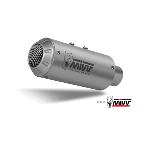 Mivv Komplette Sport-Auspuffanlage Edelstahl Yamaha MT-125