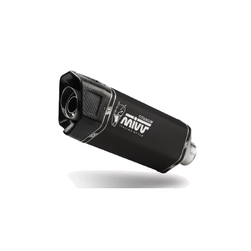 Mivv Komplette Sport-Auspuffanlage Schwarzes Titan Triumph STREET TRIPLE 765 R / RS
