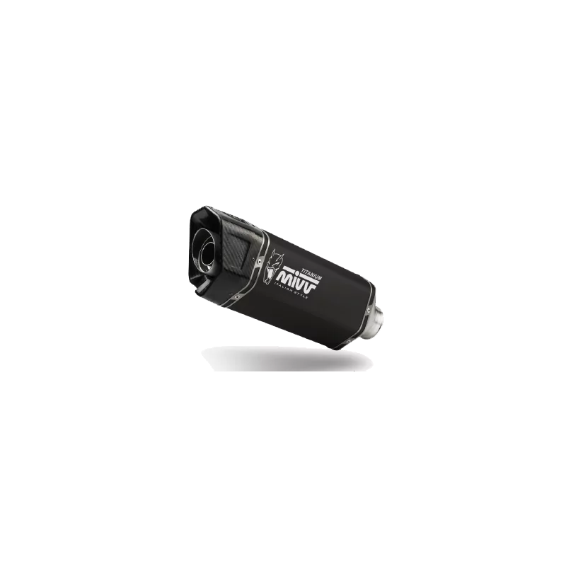 Mivv Sport Exhaust Full System Black Titanium Triumph STREET TRIPLE 765 R / RS