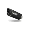 Mivv Escape Deportivo Completo Titanio Negro Triumph STREET TRIPLE 765 R / RS