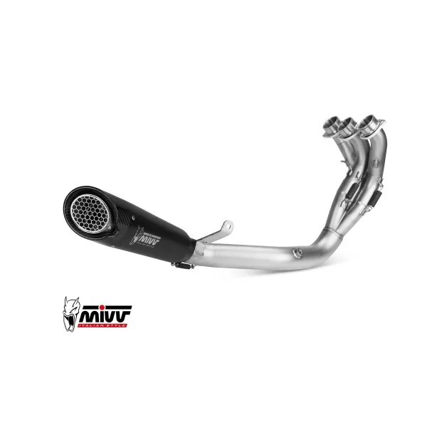 Mivv Komplette Sport-Auspuffanlage Schwarz Yamaha MT-09 / SP / FZ-09