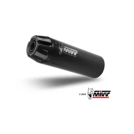Mivv Sport Exhaust Full System Black carbon end cap Yamaha XSR 125