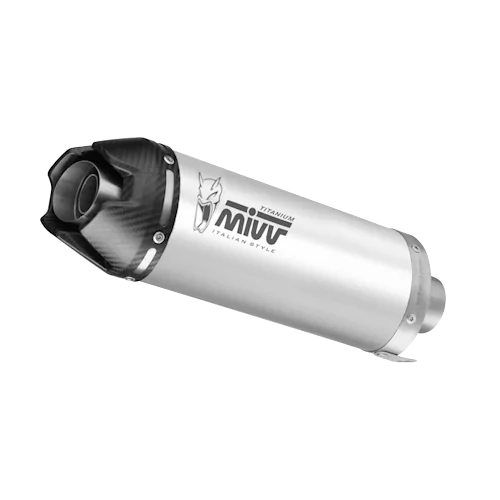 Mivv Sport Exhaust Full System Titanium carbon end cap Yamaha Tracer 9 / GT / GT