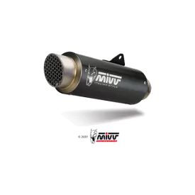Mivv Komplette Sport-Auspuffanlage Schwarz Yamaha XSR 900 / GP