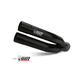 Mivv DOUBLE GUN Negro Yamaha XJ6 / XJ6 DIVERSION