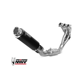 Mivv Escape Deportivo Completo Negro Yamaha R9