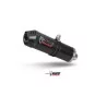 Mivv Sport Exhaust Full System Carbon carbon end cap Kawasaki Versys 650