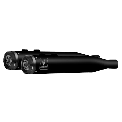 Mivv HR-1 Schwarz Alu-Endkappe HD ROAD GLIDE SPECIAL