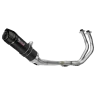 Mivv Echappement Sport Complet Carbone fond carbone Yamaha MT-07 / FZ-07