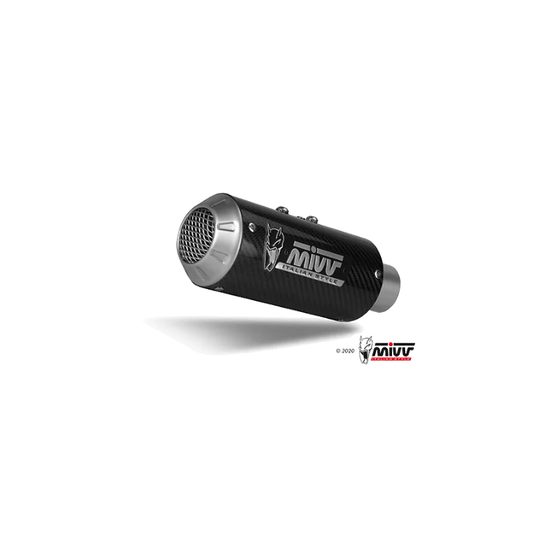 Mivv Sport Exhaust Full System Carbon Honda CB 125 R