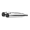 Mivv HR-1 Inox Poli fond aluminium HD ROAD GLIDE ULTRA