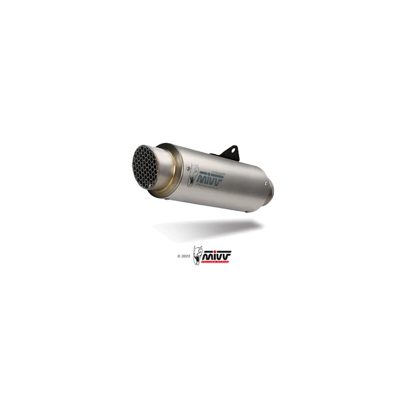 Mivv Sport Exhaust Full System Titanium Honda CB 125 R Mivv Sport Exhaust Full System Titanium Honda CB 125 R