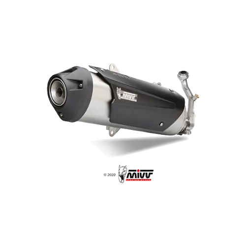 Mivv Sport Exhaust Full System Stainless Steel Suzuki BURGMAN 200