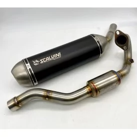 Sportauspuff Scalvini Fantic Motor XEF 125 Competition 4t 2021 - 2022
