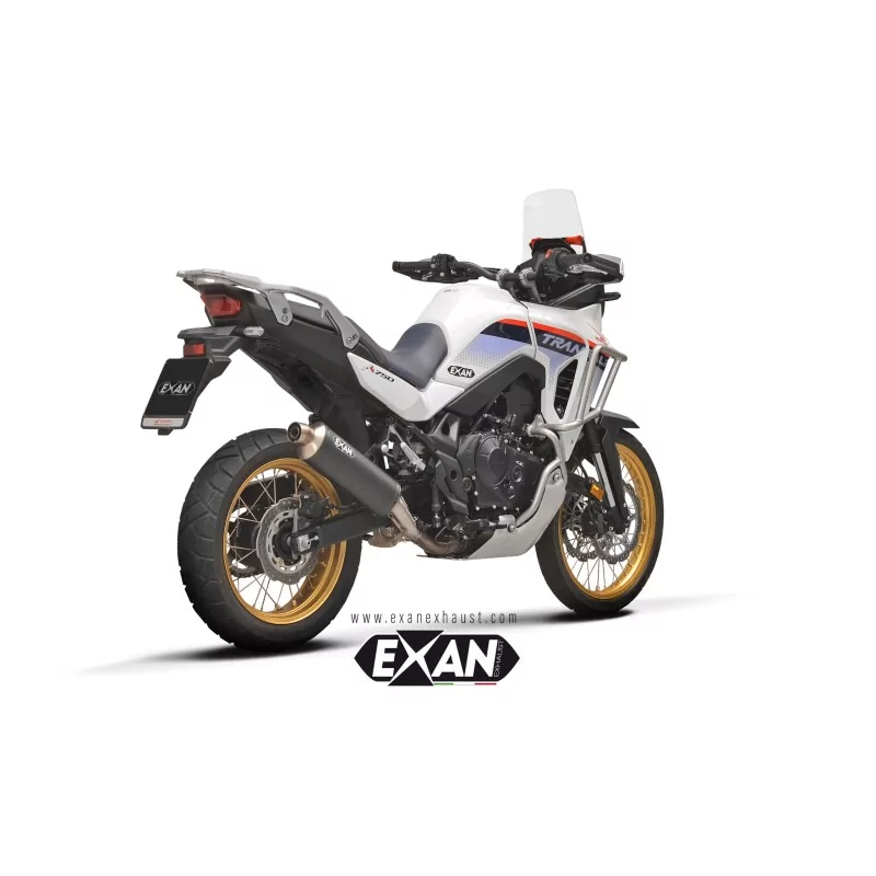 Scarico Exan Honda XL750 TRANSALP 750 2023/2026 Scarico Exan Honda XL750 TRANSALP 750 2023/2026